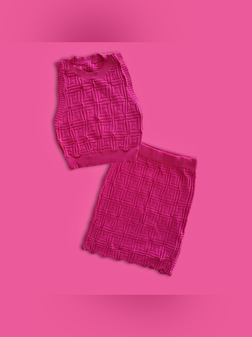 Shein Geometric Two Piece Set